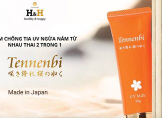 Kem chống nắng Tennenbi UV Milk: thành phần, công dụng, mua ở đâu?