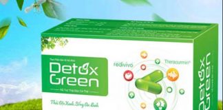 Viên uống thải độc Detox Green: thành phần, công dụng, mua ở đâu?